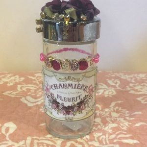 Decorative Small Glass Bottle